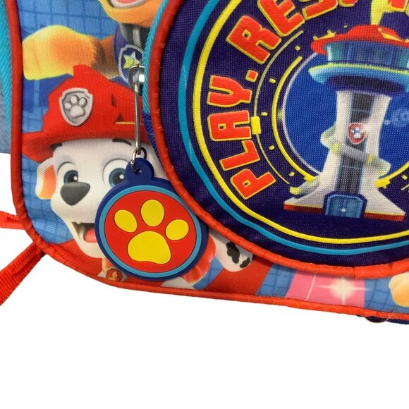 Paw Patrol Lunch Box Play Rescue Repeat Soft 10" x 3.5" x 8"  Nickelodeon Viacom - Picture 2 of 10